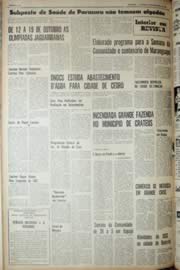 Página do jornal Unitário de setembro de 1969