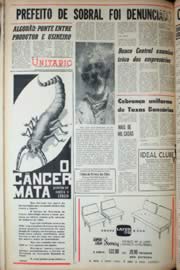 Página do jornal Unitário de setembro de 1969