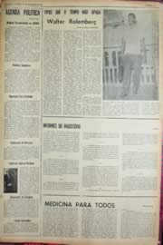 Página do jornal Unitário de setembro de 1969