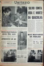 Página do jornal Unitário de outubro de 1969