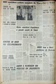 Página do jornal Unitário de outubro de 1969