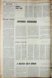 Página do jornal Unitário de outubro de 1969