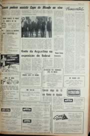 Página do jornal Unitário de outubro de 1969