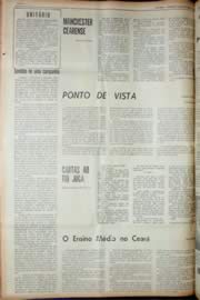 Página do jornal Unitário de outubro de 1969