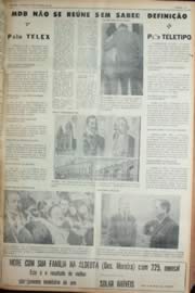 Página do jornal Unitário de outubro de 1969
