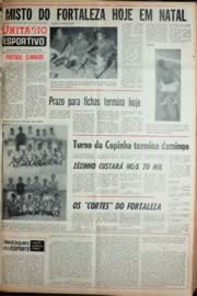 Página do jornal Unitário de outubro de 1969