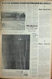 Página do jornal Unitário de outubro de 1969