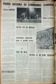 Página do jornal Unitário de outubro de 1969