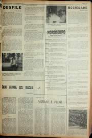 Página do jornal Unitário de outubro de 1969