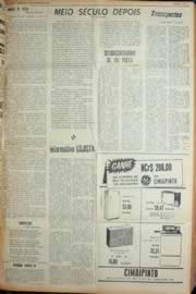 Página do jornal Unitário de outubro de 1969