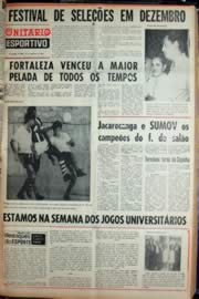 Página do jornal Unitário de outubro de 1969