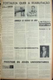 Página do jornal Unitário de outubro de 1969