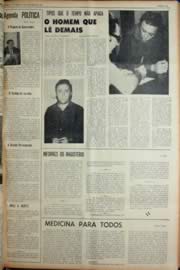 Página do jornal Unitário de outubro de 1969