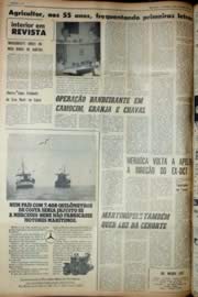 Página do jornal Unitário de outubro de 1969