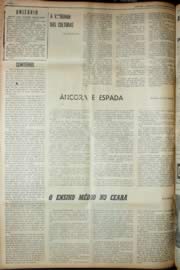 Página do jornal Unitário de novembro de 1969