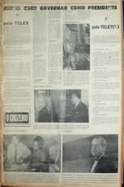 Página do jornal Unitário de novembro de 1969