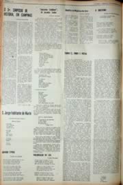 Página do jornal Unitário de novembro de 1969