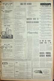 Página do jornal Unitário de novembro de 1969