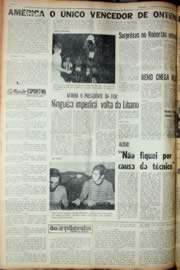 Página do jornal Unitário de novembro de 1969