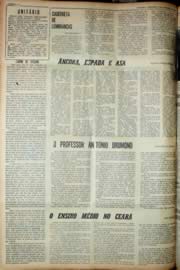 Página do jornal Unitário de novembro de 1969