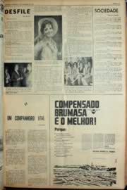 Página do jornal Unitário de novembro de 1969