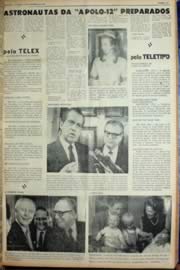 Página do jornal Unitário de novembro de 1969