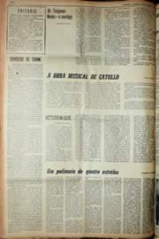 Página do jornal Unitário de novembro de 1969