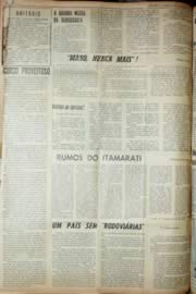 Página do jornal Unitário de novembro de 1969
