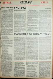 Página do jornal Unitário de novembro de 1969