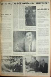 Página do jornal Unitário de novembro de 1969