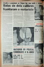 Página do jornal Unitário de novembro de 1969