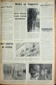 Página do jornal Unitário de novembro de 1969