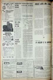 Página do jornal Unitário de novembro de 1969
