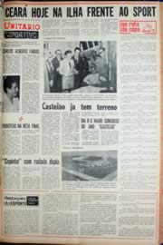 Página do jornal Unitário de novembro de 1969