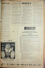 Página do jornal Unitário de novembro de 1969
