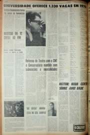 Página do jornal Unitário de dezembro de 1969