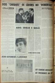 Página do jornal Unitário de dezembro de 1969