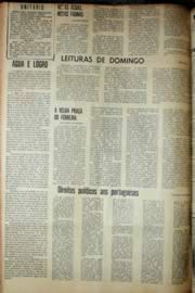 Página do jornal Unitário de dezembro de 1969