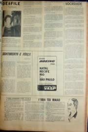 Página do jornal Unitário de dezembro de 1969