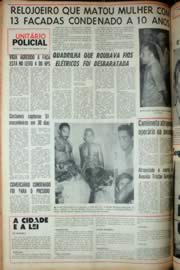 Página do jornal Unitário de dezembro de 1969