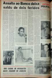 Página do jornal Unitário de dezembro de 1969