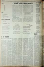 Página do jornal Unitário de dezembro de 1969