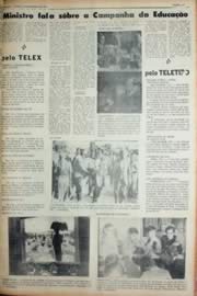 Página do jornal Unitário de dezembro de 1969