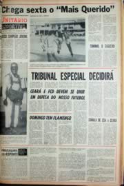 Página do jornal Unitário de dezembro de 1969