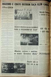 Página do jornal Unitário de dezembro de 1969