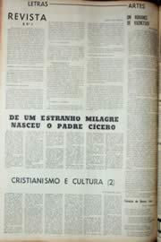 Página do jornal Unitário de dezembro de 1969