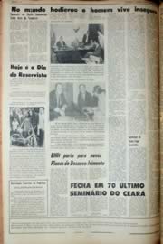 Página do jornal Unitário de dezembro de 1969