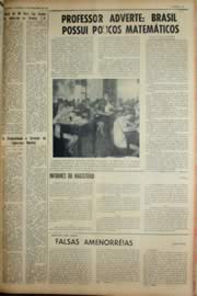 Página do jornal Unitário de dezembro de 1969