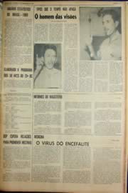 Página do jornal Unitário de dezembro de 1969