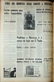 Página do jornal Unitário de dezembro de 1969